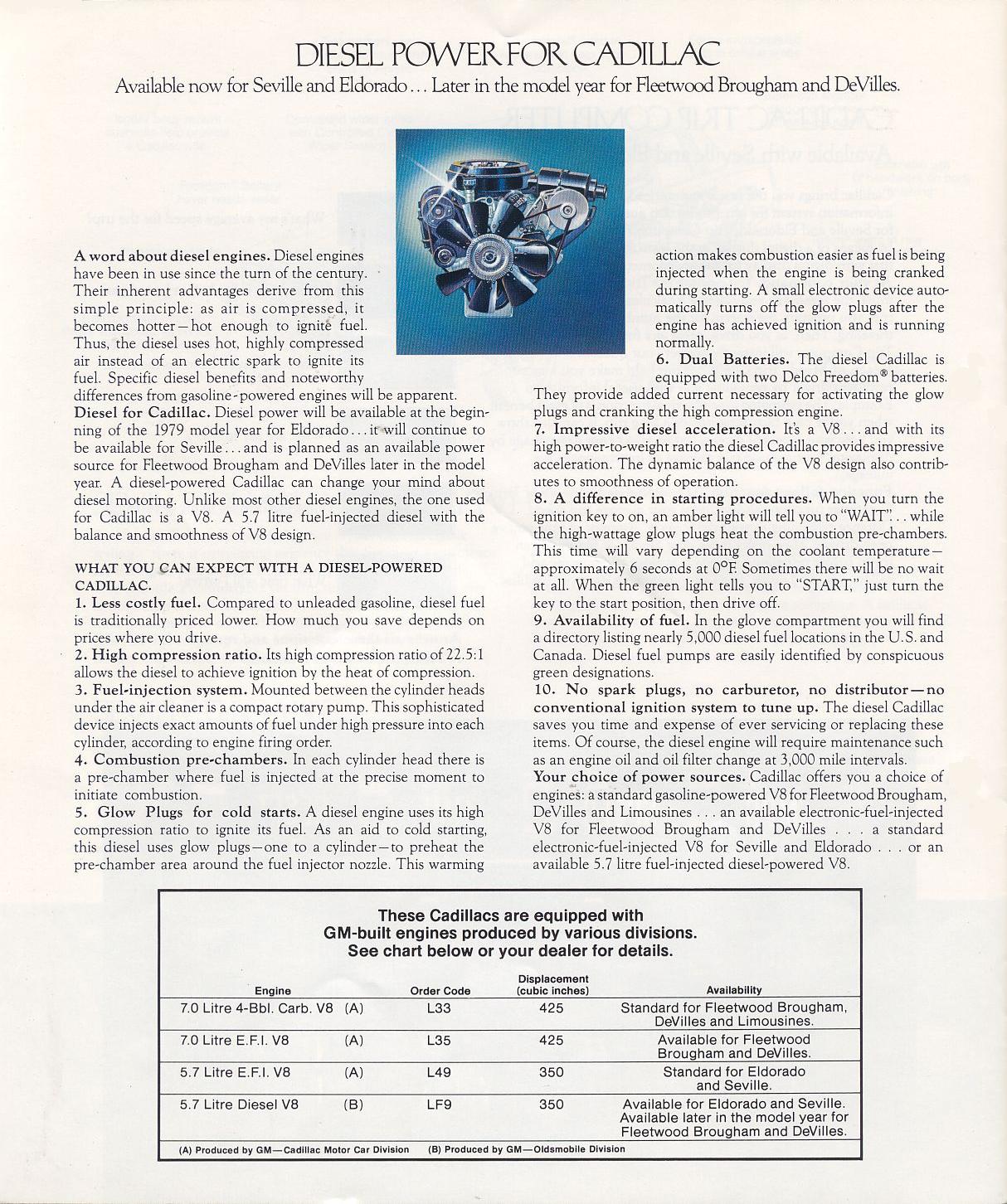 1979 Cadillac Brochure Page 31